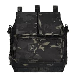 KRYDEX 500D Tactical JPC 2 Vest Jumper Plate Carrier MOLLE Front Flap Panel Backpack Combat Hunting Ranger Green Vest