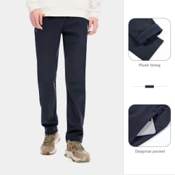 GOLDEN CAMEL Outdoor Pants Men and Women Winter Waterproof Velvet Soft Shell Tactical Pant for Men Sport Hiking Trousers Camping