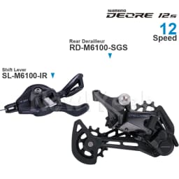 SHIMANO DEORE M6100 12 Speed Groupset Shifter SL-M6100-R SL-M6100-IR Rear Derailleur RD-M6100-SGS Original Parts