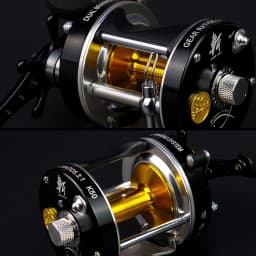 Double Centrifugal Brake 5.2:1 Corrosion-resistant 7+1 Bearings Fishing Reel Spinning Metal Right Left Hand Bait Casting Wheel