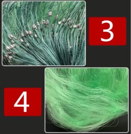 Finefish 100m Hunting Fishing Net 3 Layers Monofilament Fish Network With Float Outdoor Catch Fish Gillnet Trap Fishing Gear