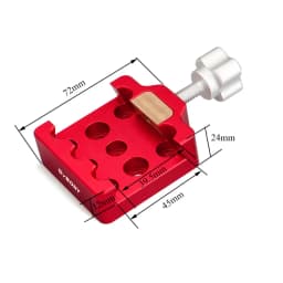 Svbony Medium Dovetail Clamp With Brass Screws for Professional Astronomy Telescope