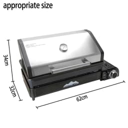 Camping Multi Gas Grill Portable BBQ Stove Grill Folding Charcoal Outdoor Stainless Steel Grill Cooking Picnic Barbecue Tools