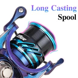 TSURINOYA Fishing Reel HAWK 2000S 2500S 3000S Shallow Spool Long Casting Freshwater Saltwater Ice Fishing Spinning Reel Bass