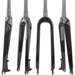 MTB Carbon Fork Glossy / Matte 3K Carbon Fiber Bike Fork Tapered Cycling Fork Mountain Bike Fork Bicycle MTB Parts Disc Brake