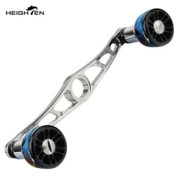 HEIGHTEN Baitcaster Dual Handle 115mm Axle Distance with 24.5mm Gradient Knob Lure Fishing Modification Accessories