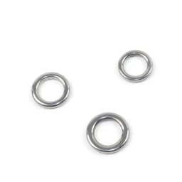 1000pcs Fishing Accessories Solid Stamping Rings SUS304 Lure Bait Fishhook Connecting Jigging Tackles Pesca Wholesale By Bulk