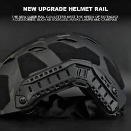 Tactical Fast Airsoft Helmet Lightweight SF Super High Cut Hunting Shooting Wargame Protective Helmet Outdoor Sport Cycling Gear