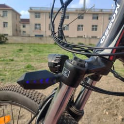 Electric Bicycle Waterproof Cable Light Set Front Rear Flashing Dynamic Turn Signals 24V 36V 48V 52V 60V For BAFANG KUNTENG