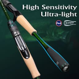TSURINOYA F Action L ML M MH SAGACITY Race Bass Fishing Rod FUJI Guide Rings 1.96m 2.03m 2.06m 2Section Spinning Casting Carbon