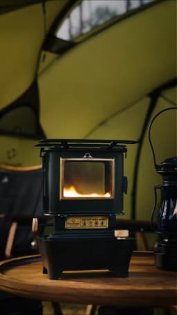 Thous Winds Firedance Oil Lamp Stove Portable Outdoor Camping Lantern Emotion Retro Lights for Picnic Backpack Camping Supplies