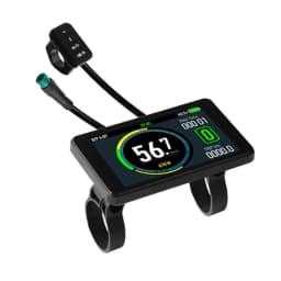 Stay Informed While Riding with For 24V7For 2V EBike T8 Colorful LCD Display for For 2 5S KDS Bafang v5 For 2 KT Protocol