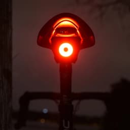 Enfitnix New Xlite200 Smart Tail Light Automatic Brake Rear Light Carbon Fiber Lightweight Ultra Bright Led Warning Night Light