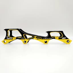 Inline skate frame rockered 219mm 231mm 243mm rocker frame with axles two pcs/lot