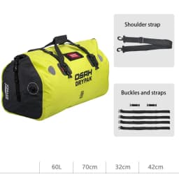 Waterproof Motorcycle Rear Tail Bag Travel Dry Bag OSAH DRYPAK Moto 40/60Liter Motorbike Luggage Backpack Motorcycle Seat Bag