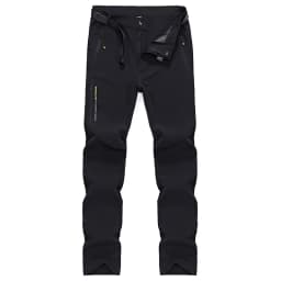 LNGXO Waterproof Hiking Pants Men Quick Dry Trekking Camping Climbing Running Outdoor Rain Pants Stretch Breathable Trousers Men