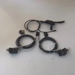 GT0307N MTB Electric Tricycle ATV Left Right Rotor Disc Power Off Hydraulic Double Brake Three Links One Through Two Custom Made
