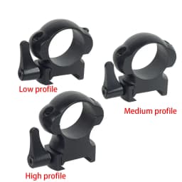 Quick Release 2Pcs 25.4mm 30mm Rings Diameter QD Hunting Scope Ring Level Durable And Firm Universal Picatinny Mount Accessories