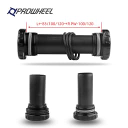 PROWHEEL Snow Bike 192mm Axis Crank 170mm Crank 32T/34T/36T/38T/40T/42T Chainrings with Bottom Bracket BB 120mm Fat Bike Crankse