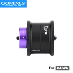 Gomexus-Shallow Spool for Daiwa Steez CT SV Baitcasting Fishing Reel Spool Line Aluminum Alloy Rolling Cup Spare Tackle
