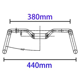 2024 Gravel Handle 14° Carbon Bicycle Handlebar Aero Handlebar Drop Lift Road Bike Handlebar Internal Cable Fixed Tooth Track