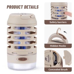 Naturehike Camping Electric Mosquito Killer Light Outdoor Hiking Mosquito Zapper Night Fishing Floodlight Portable Mosquito Lamp