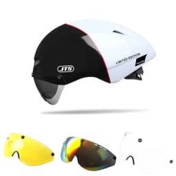 JTS Bicycle Helmet With Goggles,Riding cycling helmet Tricycle, Road Bike, man and woman racing bike, tt helmet Hat Casco