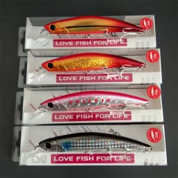 TSURINOYA 4pcs NEW COLOR Sinking Minnow 110S DW77 110mm 22g Long Casting Fishing Lure Large Trout Seabass Sea Fishing Hard Bait