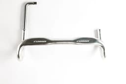 Ardently Aluminium Bicycle TT Bar Bicycle Bullhorn Handlebar Fixed Gear Bike Drop Bar 31.8mm *380/400mm Cycling Flared Bent Bars