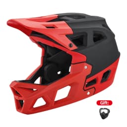 Professional Road Bicycle Helmet Safety Full Face Cycling Mtb Integrated Light Bike Helmet Man CE Certified Motorcycle Helmet