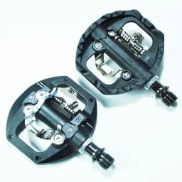 NEW SYUN-LP Black Nylon DU+Bearing MTB Mountain XC Clipless Bike SPD Bicycle Cycling Pedals Inc Cleats Pedal Bicycle Parts