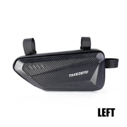 TAKEZERO-Mountain Bike Hard Shell Bag, Triangle Top Tube Bag, Locomotive Side Bag, Electric Frame, Rear Hanging Side Bag