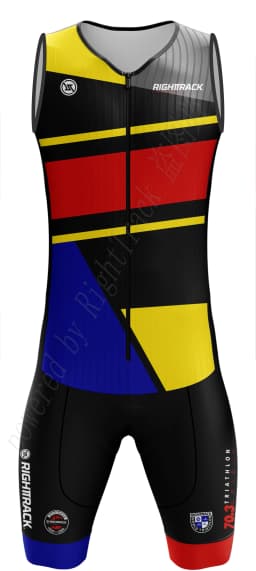 2026 World Triathlon MAN70.3 Trisuit Sleeveless Skinsuit Clothing Jumpsuit Swimming Cycling Running City Race RT Apparel