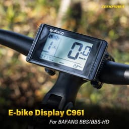 Ebike C961 Display Control Pane for BAFANG BBS01B BBS02B BBSHD Motor Electric Bike Bicycle Components Mid Motor Conversion Kit