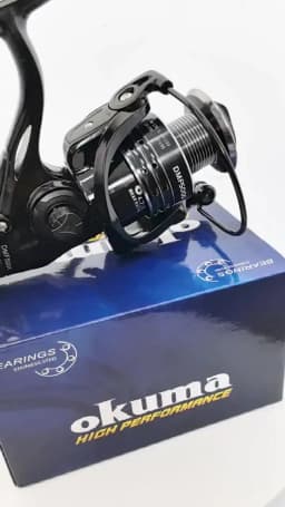 Okuma All Metal Wire Cup Spinning Fishing Boat 5.2:1 4.7:1 Rotating Drum 19KG ResistanceRotating Drum Fishing Drum 3000-6000