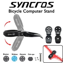 Syncros-Custom Swivel Mountain Bike Integrated Handlebars, Bike Stopwatch, Garmin Computer Stand, Bike Accessories