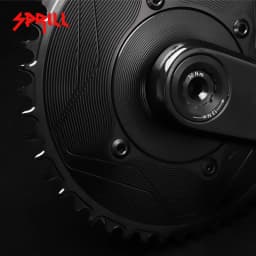 PASS QUEST SPRILL X110BCD AXS 3mm offset (4-bolt AERO) Round Narrow Wide Chainring