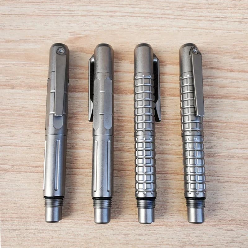 EDC Titanium Alloy Mini Tactical Pen With Business Writing Multi-functional Portable Outdoor EDC Tools