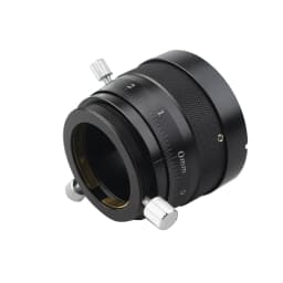 LAIDA1.25" Double Helical Focuser for ZWO QHY Off-Axis Guider OAG Deep-Sky Imaging Black LD2071D