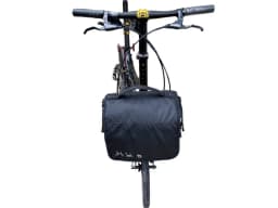 Folding Bike Front Bags Panniers Use For Brompton Bicycle Handbag Storage Bag Camera Bag With Waterproof cover Aluminum Mount