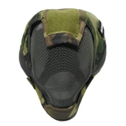 TAK YIYING Airsoft Mask Full Face Mask War Game Steel Mesh Paintball Head Protective Mask Hunting Full Cover V6 Mask