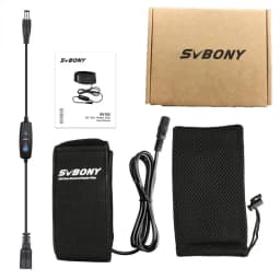 SVBONY Black Dew Heating Strip 12V 480mm/560mm for Astronomical Telescope/Camera SLR Lens SV192