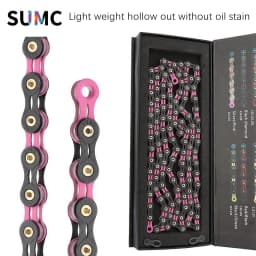 SUMC X11SL X12SL Bicycle Chain Speed MTB Road Bike Diamond Chains Ultralight Mountain Bicycle 11 12S Chains Fit for Shimano Sram