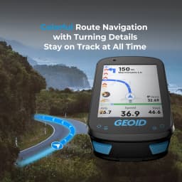GEOID CC600 Route Navigation Bicycle GPS Computer 11 Languages Wireless Bike Speedometer Automatical WIFI ANT+ Odometer