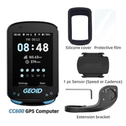 GEOID CC600 Route Navigation Bicycle GPS Computer 11 Languages Wireless Bike Speedometer Automatical WIFI ANT+ Odometer