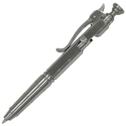 Outdoors Writing Tools EDC Stainless Steel Bamboo Model Tactical Pen Handmade Bolt Ballpoint Pen