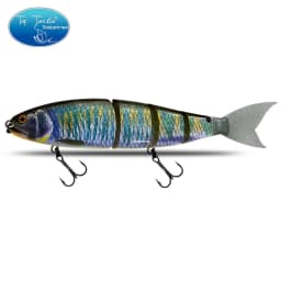 Fishing Lure Swimming Bait Jointed Floating/sinking Giant Hard Bait Section Lure For Big Bait Bass Pike Minnow Lure Size 245mm