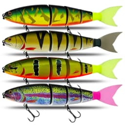 Fishing Lure Swimming Bait Jointed Floating/sinking Giant Hard Bait Section Lure For Big Bait Bass Pike Minnow Lure Size 245mm