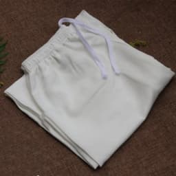 Women Cotton Linen Sports Trousers Solid Color Drawstring Loose Fit Comfortable Chinese Style Tai Chi Martial Arts Kung Fu Pants