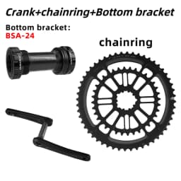 SENICX PR3 High-Quality Road Bicycle Crankset 165/170/172.5/175mm Chain 46-30T/50-34T/52-36T Aluminum Cranks for Road Bike